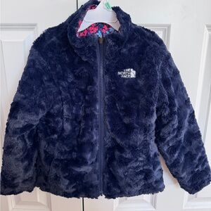 The North Face Kids Navy Fleece Puffer Jacket